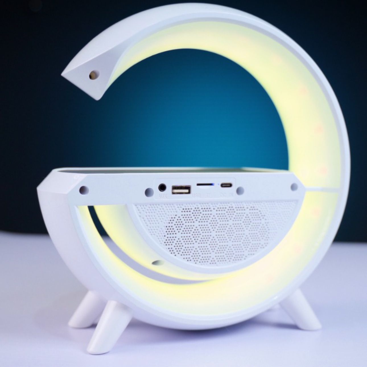 BT-2301 Smart 3-in-1 Charging Station with Bluetooth Speaker & RGB Mood Light